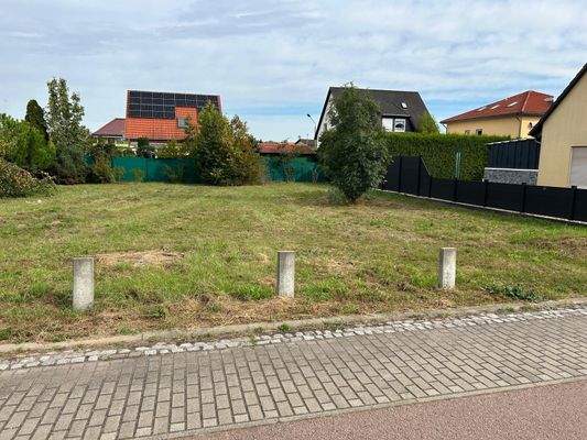 Grenzmarkierungen sichtbar