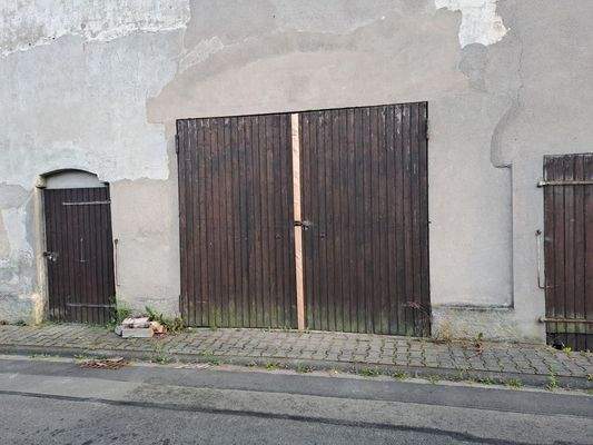 Einfahrt der Scheune