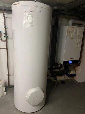 Heizung Warmwasserkessel