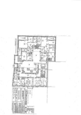 Zeichnung Grundrißplan Obergeschoß 1