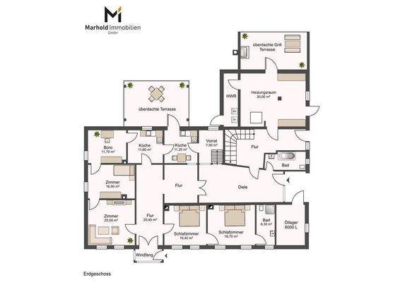 Grundriss Erdgeschoss