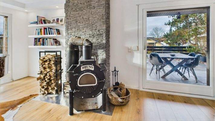 Feuerstelle Wohnzimmer