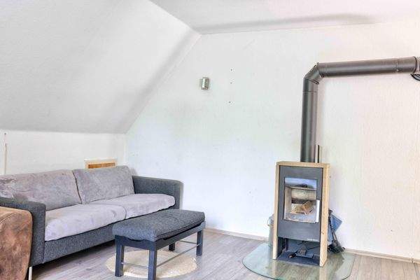 Wohnzimmer im Dachgeschoss