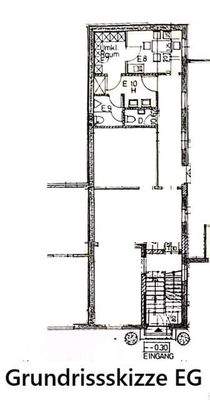 Grundrissskizze EG