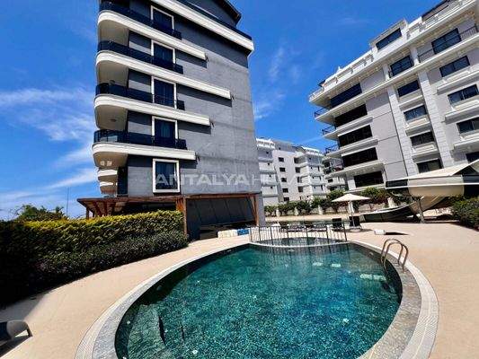 Key-Ready Flat in a Richly Featured Project in Alanya Antalya