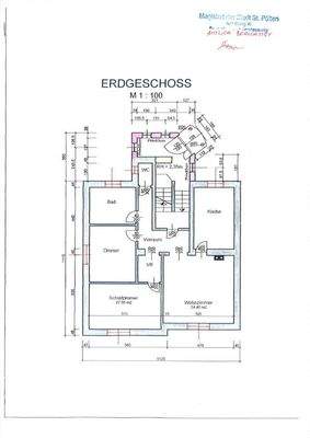 Bestandsplan - Erdgeschoss