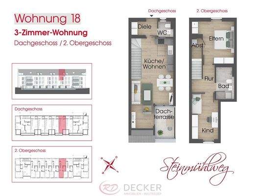 Grundriss Whg. 18
