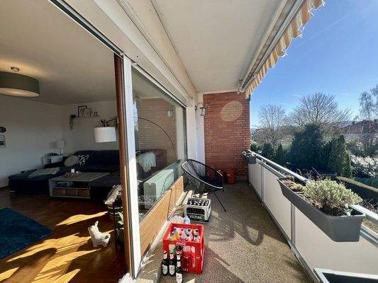 Loggia mit Südausrichtung