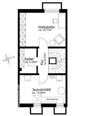 Grundriss Kellergeschoss