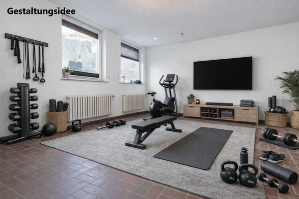 Souterrain - Beispielmöblierung