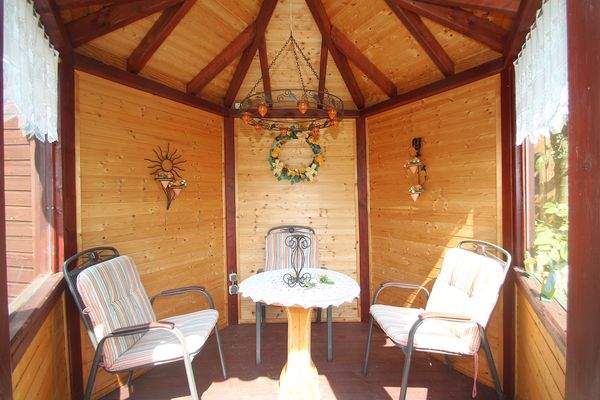 Das Gartenhaus von Innen