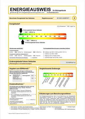 Energieausweis 