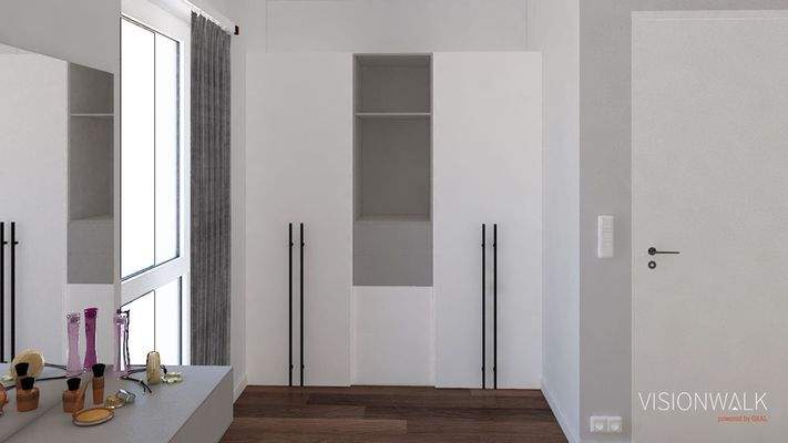 Ansicht Schlafzimmer