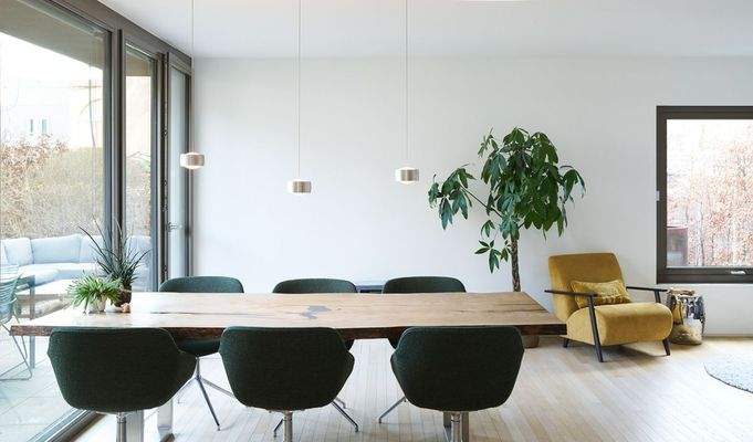 Hell und offen Wohnen