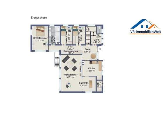 Grundriss Erdgeschoss