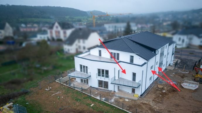 Grenze Luxemburg + 116,11 m2 + Idealer Grundriss + Eigentumswohnung zu verkaufen + Palzem + Neubau W9