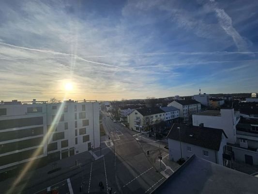 Sonnenuntergang auf der Terras