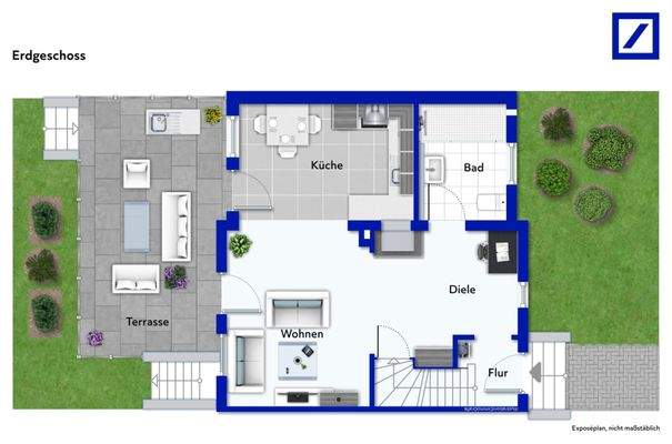 Grundriss Erdgeschoss