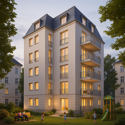 Wohnbeispiel - Visualisierung