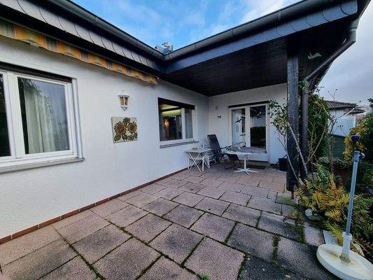 Überdachte Terrasse