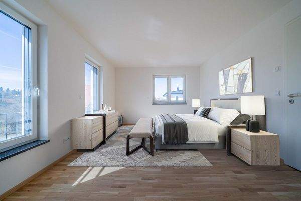 Schlafzimmer visualisiert