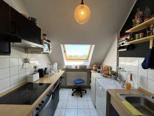 Blick in die Küche