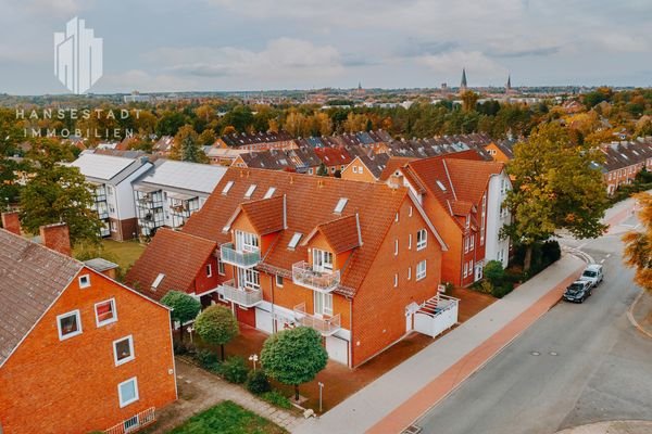 Luftbild Straße