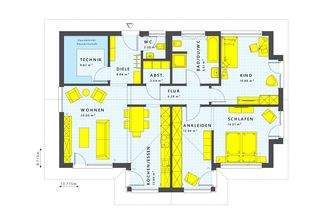 Gestaltungsmöglichkeiten - Familienfreundlicher Bungalow