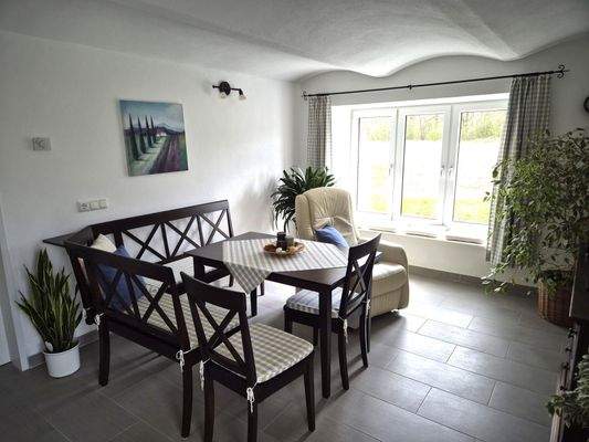 Wohnzimmer mit Ausblick