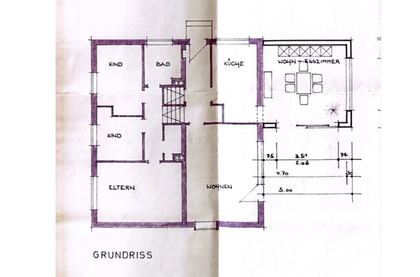 Grundriss Grundgeschoss