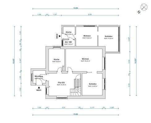 Grundriss Erdgeschoss