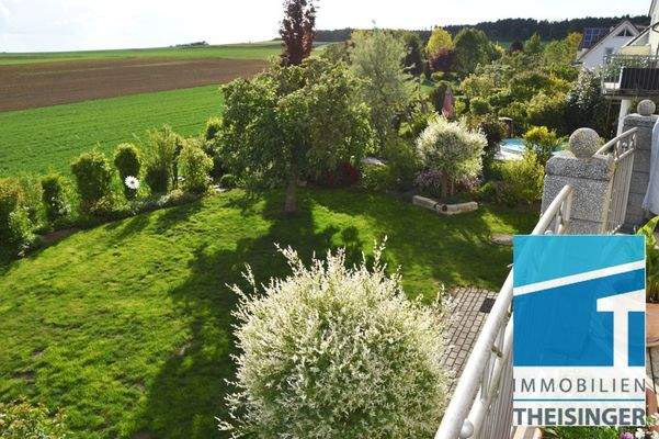 Sicht von der Terrasse 