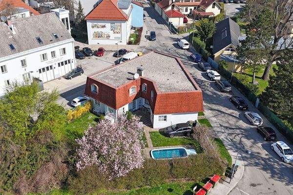 Drohnenaufnahme gartenseitig