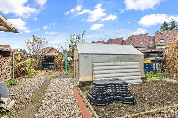 Hinterer Teil Grundstück