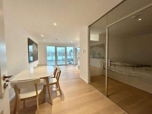 Blick in die Mietfläche