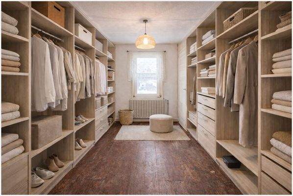 Ankleide Obergeschoss  Visualisierung