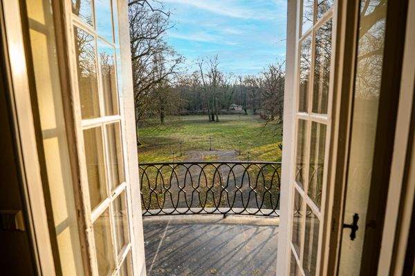 Blick vom Balkon aus Gästezimmer