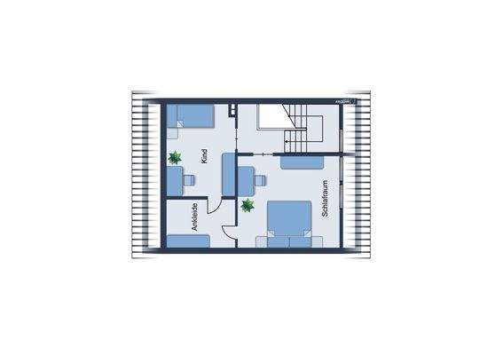 Grundriss Dachgeschoss