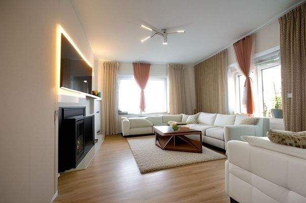 Visualisierung Wohnzimmer EG