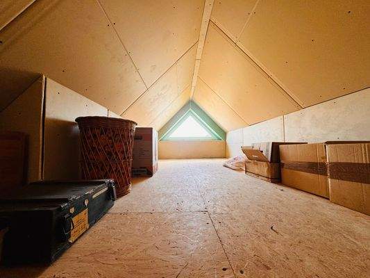 gedämmter Spitzboden 