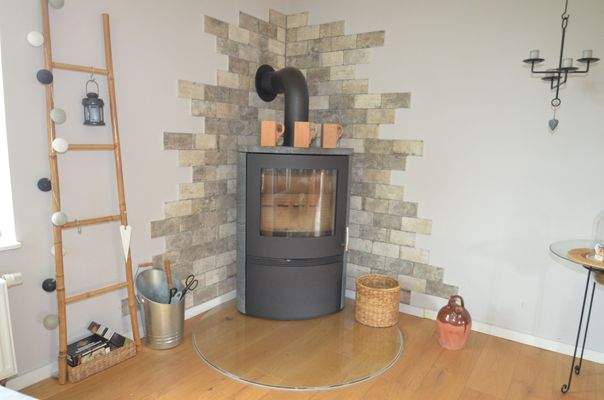 Kaminofen mit Speckstein