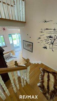 Stiegenaufgang zur Galerie