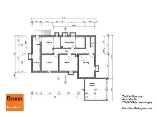2-3 FAm.-Wohnhaus, VS-S