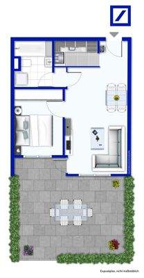 Grundriss Exposeplan