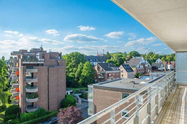 Über den Dächern von Unterbach