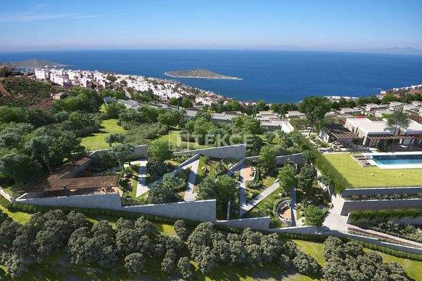 Detached Sea-View Villas with Private Pools in Gümüşlük Bodrum