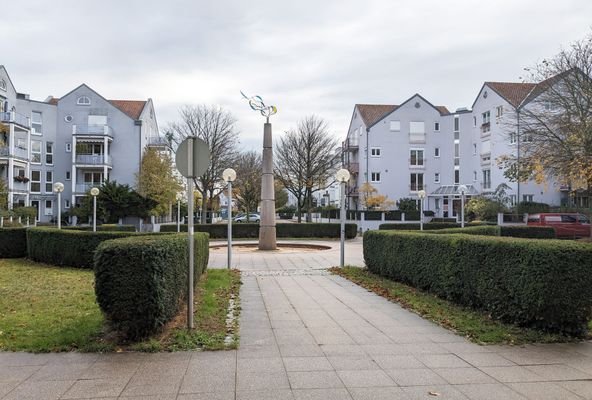 Stotzbrunnen vor dem Haus