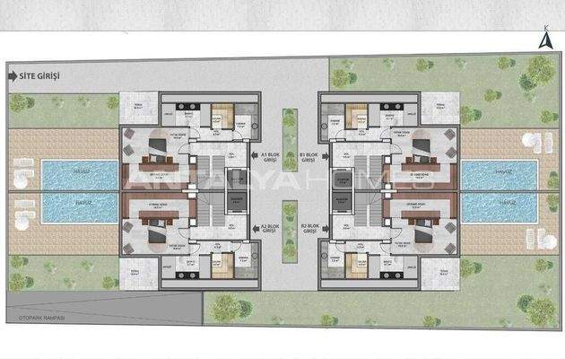 Villas with Private Pools and Saunas in Konyaaltı Antalya