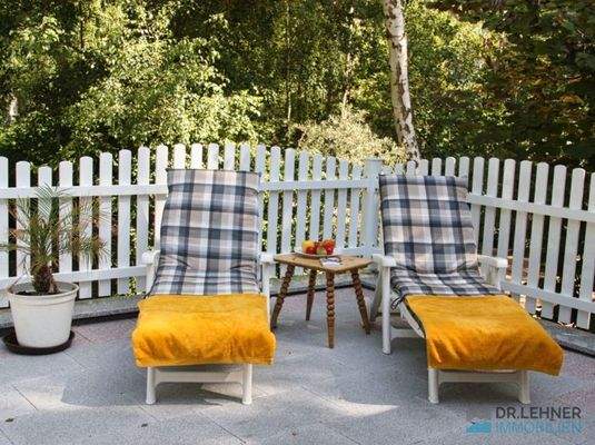 Entspannung pur auf der Sonnenterrasse
