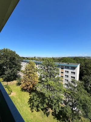 Blick vom Balkon